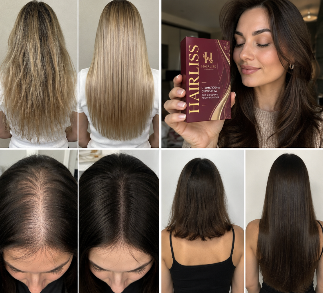 Ріст і густота волосся Hairliss